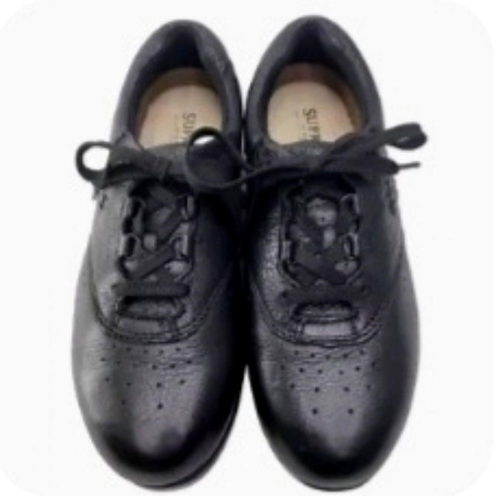 Soft Spot Supremes Womens Work Shoes / Womens 8.5 M/ Black